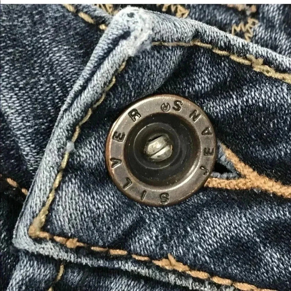 Silver lael bootcut jeans size 28x33 - Picture 4 of 7